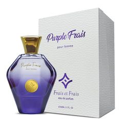 Frais Et Frais Purple Frais Perfume 100ML - Eau de Parfum - Women's Oriental Fragrance with Leather, Blackcurrant & Vanilla