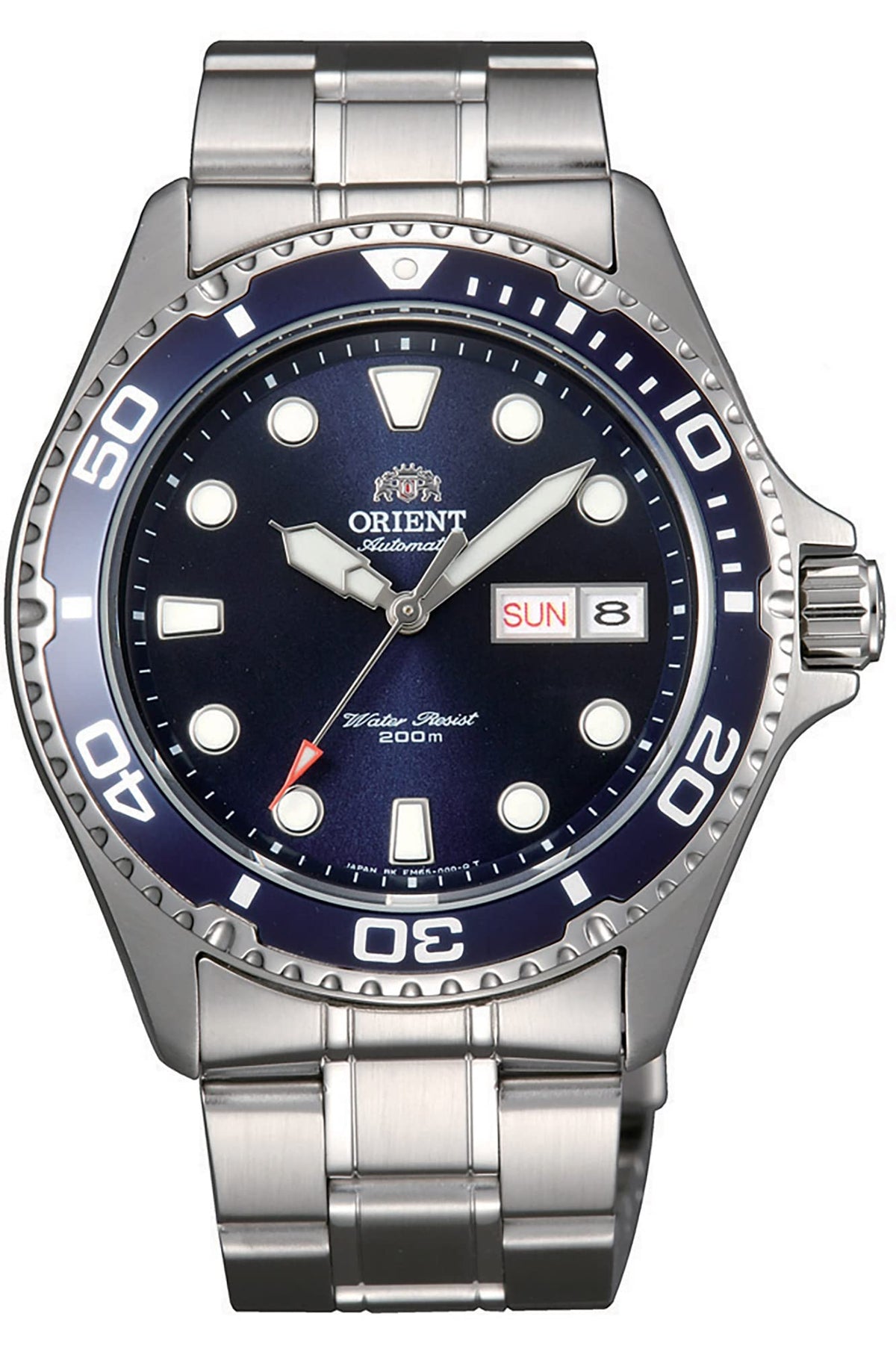 Orient Men's Japanese Automatic/Hand-Winding Stainless Steel 200 Meter Diving Watch, Diving Watch