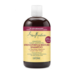 SHEA MOISTURE Jamaican Black Castor Oil Strengthen And Restore Shampoo For Unisex, 384 ml