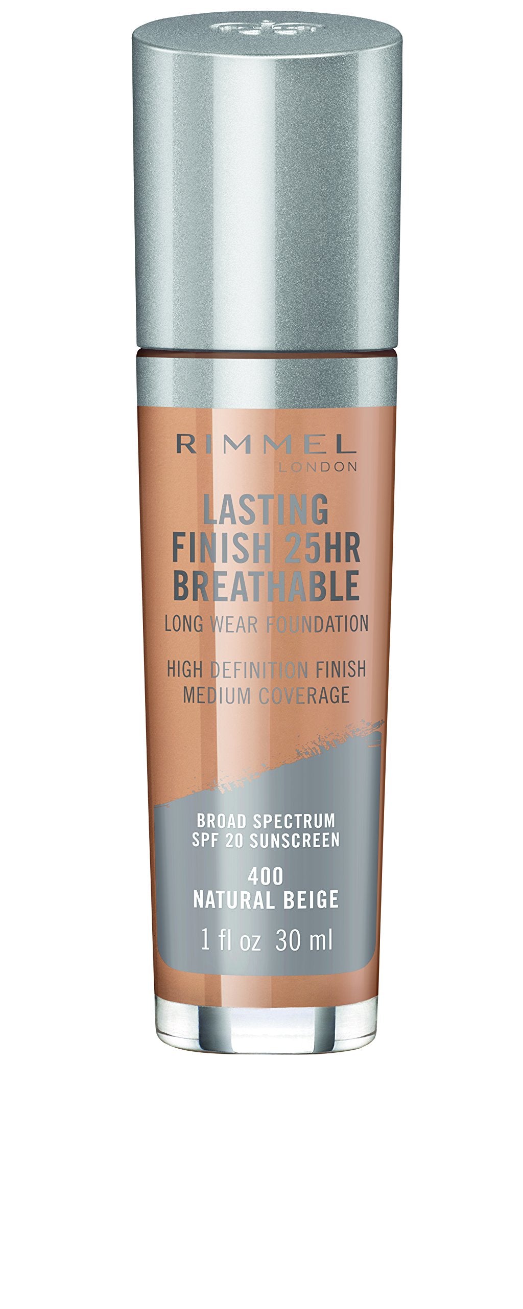 Rimmel London Lasting Finish 25H Breathable Foundation - Natural Beige