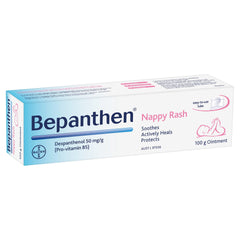 Bepanthen Omall Nappy Care Ointment, Nourishes, Smooths, Softens, and Protects the delicate skin of the nappy Area - 100g