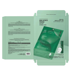 VT COSMETICS Pro Cica Reedle Shot 100 2-Step Hydrogel Mask(34.5gx4ea) | Intensive Calming, Exosome Centella Asiatica, Blemish Relief, Overnight Melting Mask, Korean Facial Mask