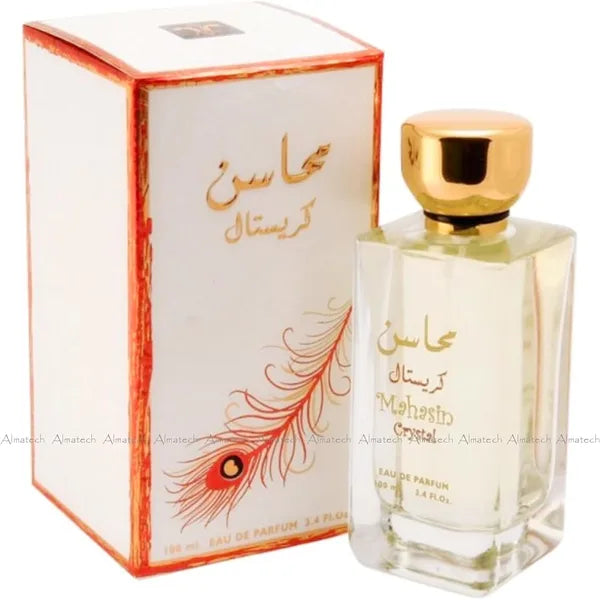 Lattafa Mahasin Crystal Perfume By Lattafa For Women, 100 ml, Eau De Parfum -11211