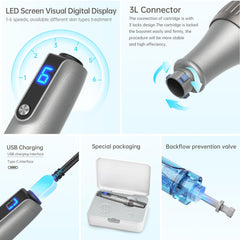 Dr.Pen Derma Pen M8S Microneedling pen Wireless Micro Needling Skin Care Tool Kit for Anti-aging Acne Scars Wrinkles with 5 pcs 18 pin + 5 pcs 36 pin Cartridges