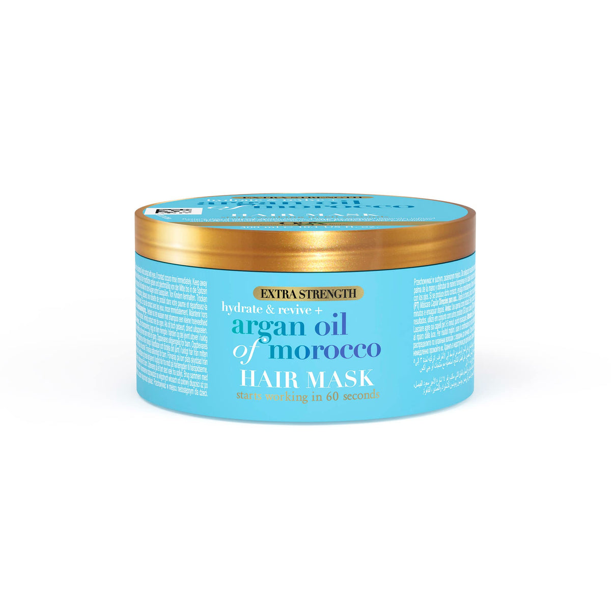 OGX Hydrate and Revive + Argan Oil of Morocco, Organic Hair Mask, Deeply Moisturises and Strengthen Hair 300ml