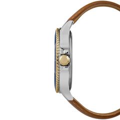 Timex Men's Harborside 42mm Watch - Tan/Blue