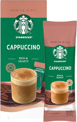 Starbucks Cappuccino Premium Instant Coffee Mix 14g Stick (5 Sticks) Box