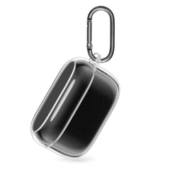 kwmobile Earphones Case Compatible with Technics EAH-AZ100 - Crystal TPU Two-Part Earbuds Case - Transparent
