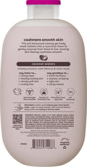 eos Shea Better Cashmere Body Wash, Coconut Waters, Moisturizing and Nourishing, pH Balanced Creamy Gel Formula, Paraben & Phthalate Free, Sensitive Skin,16 fl oz