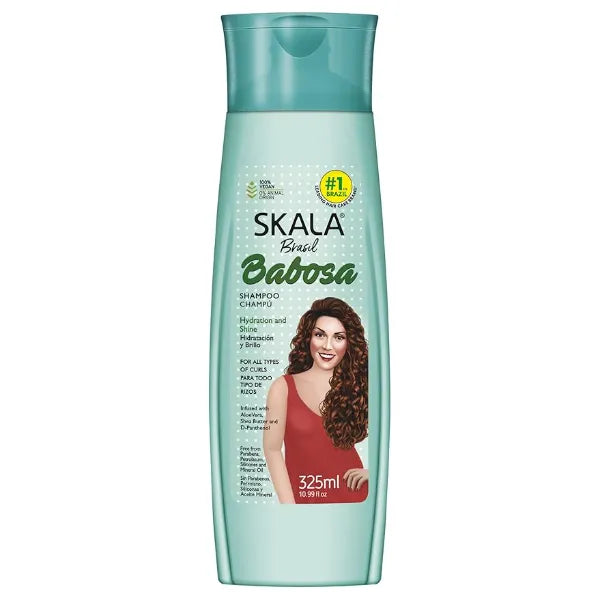 SKALA Expert Babosa Shampoo for Curly Hair Aloe Vera, Shea Butter Sulfate Free, Silicone Free