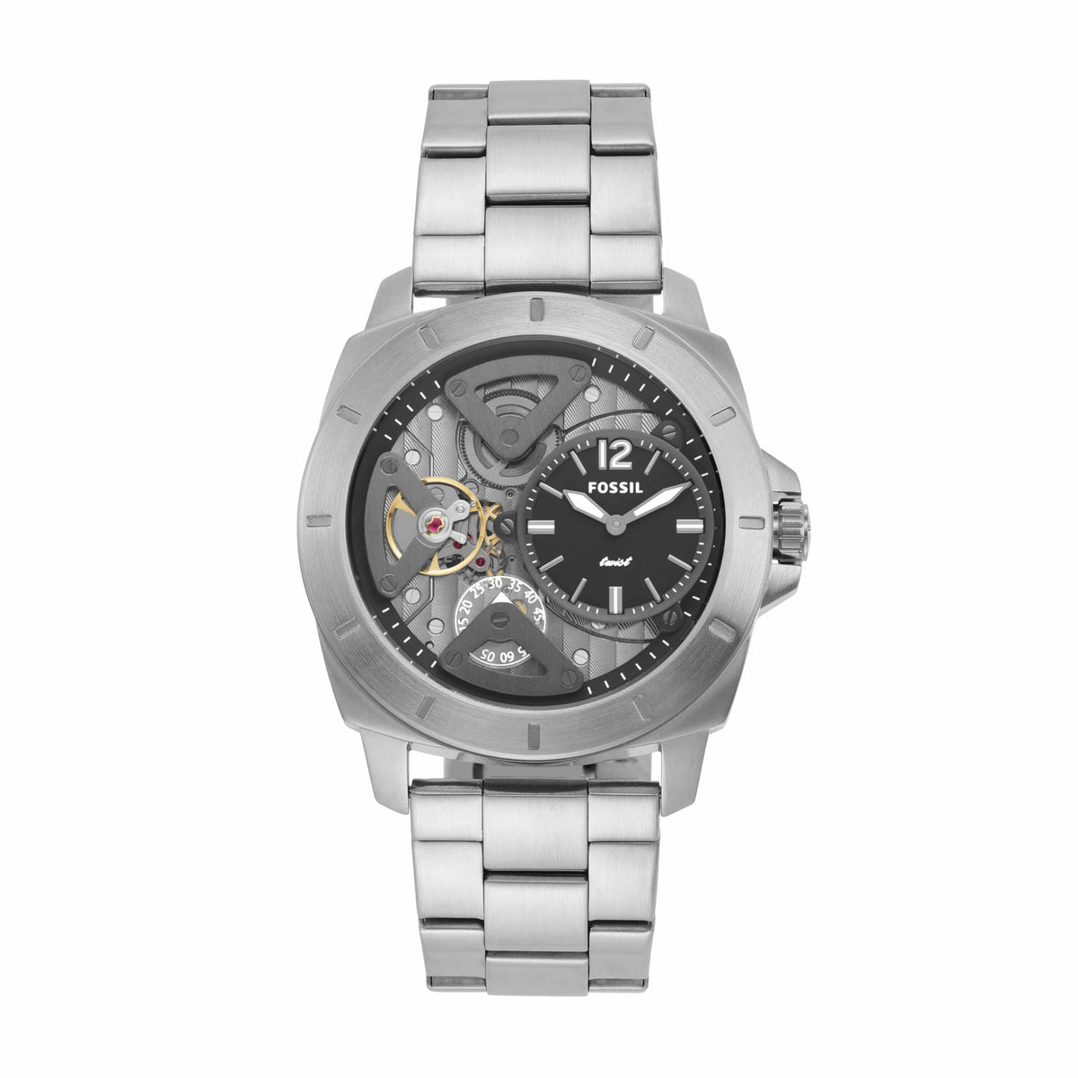 Fossil Privateer Twist Stainless Steel Watch