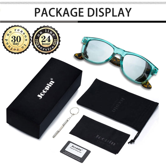 Joopin Polarized Sunglasses Men Women, Classic Square Sun Glasses 100% UV Protection Driving Fishing