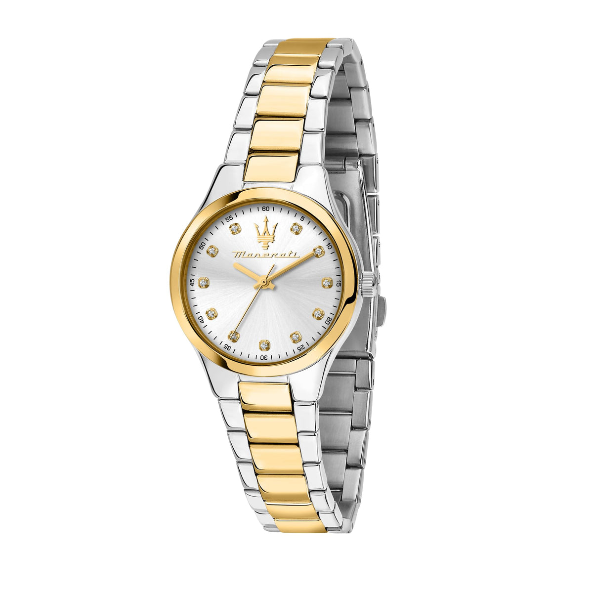 Maserati Attrazione Women's Watch, Only Time, 3H - 30mm - Gold, Silver