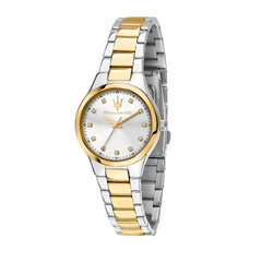 Maserati Attrazione Women's Watch, Only Time, 3H - 30mm - Gold, Silver