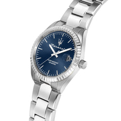 Maserati Men's R8853100029 Silver Stainless Steel Quartz Dress - Silver