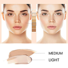 CC Cream, Foundation Primer Cream, Light Multi Purpose Facial Concealer, Repairs and Brightens Skin, Color Correcting CC Cream