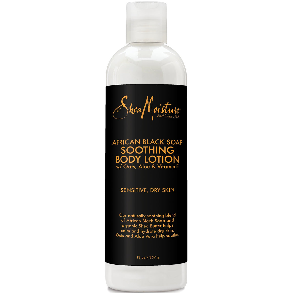 SHEA MOISTURE African Black Soap Body Lotion - 369 g