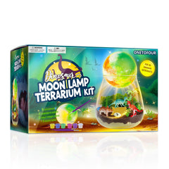 Dinosaur Terrarium Kit for Kids - Dino Kid Crafts with DIY Moon Lamp Kit - Birthday Gift for Boys Ages 4 5 6 7 8-12 Year Old - Arts and Crafts for Boy and Kids - Dinosaur Toys for Boys