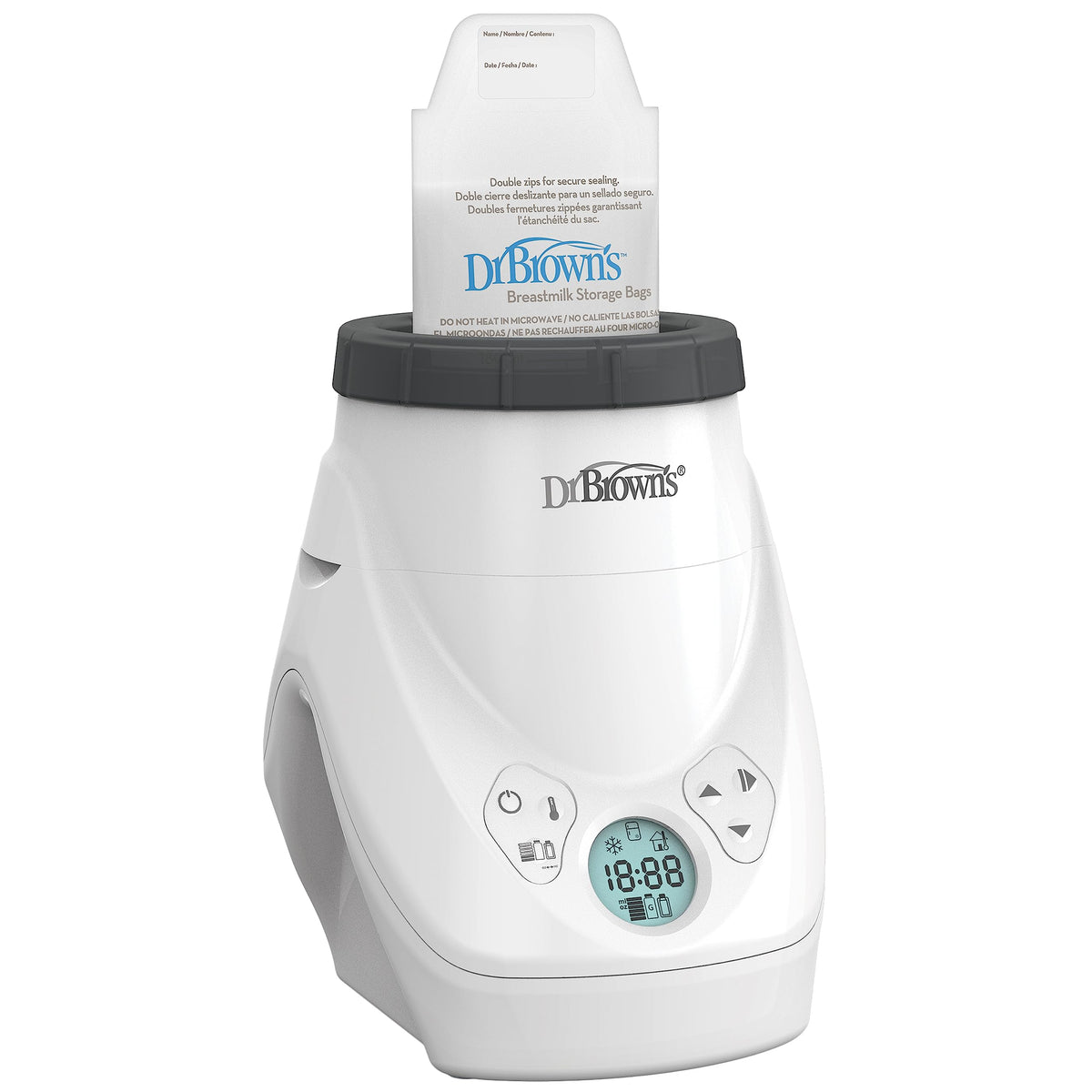 Dr. Brown's Natural Flow Milk Spa Breast Milk & Bottle Warmer with Even and Consistent Warming