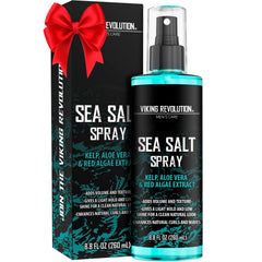 Viking Revolution Sea Salt Spray for Hair with Kelp, Aloe Vera & Red Algae, Surf Spray to Add Volume and Texture, Men Hair Spray - 260ml