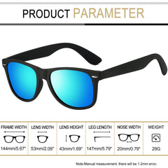Joopin Polarized Sunglasses Men Women, Classic Square Sun Glasses 100% UV Protection Driving Fishing