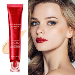 Foundation Liquid - 30g Long-Lasting Concealer Matte Foundation - Full Coverage Oil Control Long-Lasting Concealer Red Ginseng Matte Foundation