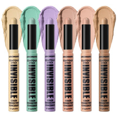 KASTWAVE 6 Color Contour Stick Concealer Bronzer Stick Cream Palette Contour Multifunctional Contouring Makeup Kit for Face Highlighter Makeup Stick Set Long Lasting & Waterproof