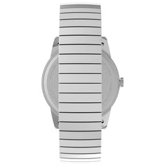 Timex Men's Easy Reader Watch - Silver-Tone/Silver-Tone/White/B/38mm