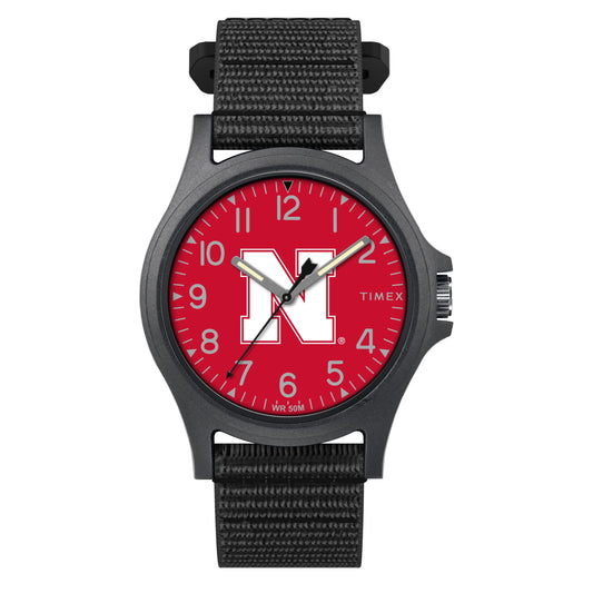 Timex Men's Collegiate Pride 40mm Watch - Nebraska Cornhuskers