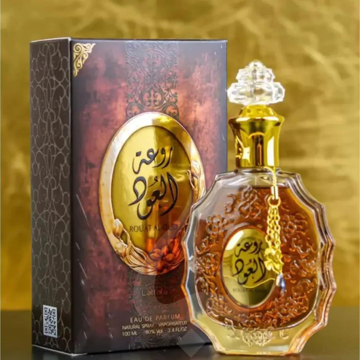 Lattafa Rouat Al Oud - Eau De Parfum for Unisex (100ml)