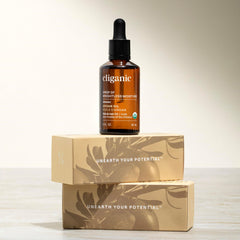 Cliganic USDA Organic Argan Oil, 100% Pure | for Hair, Face & Skin | Natural Cold Pressed Carrier Oil, Imported from Morocco