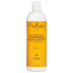SHEA MOISTURE Hydrating Body Lotion for Dry Skin Raw Butter Paraben Free Lotion 13 oz