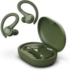 JLAB Go Sport+ True Wireless Bluetooth Earbuds - Olive Green