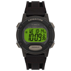 Timex Men's T49949 Expedition Digital CAT - Brown/Digital Green/Brown