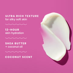 Hawaiian Tropic After Sun Lotion Moisturizer and Hydrating Body Butter with Coconut Oil, 8 Ounce