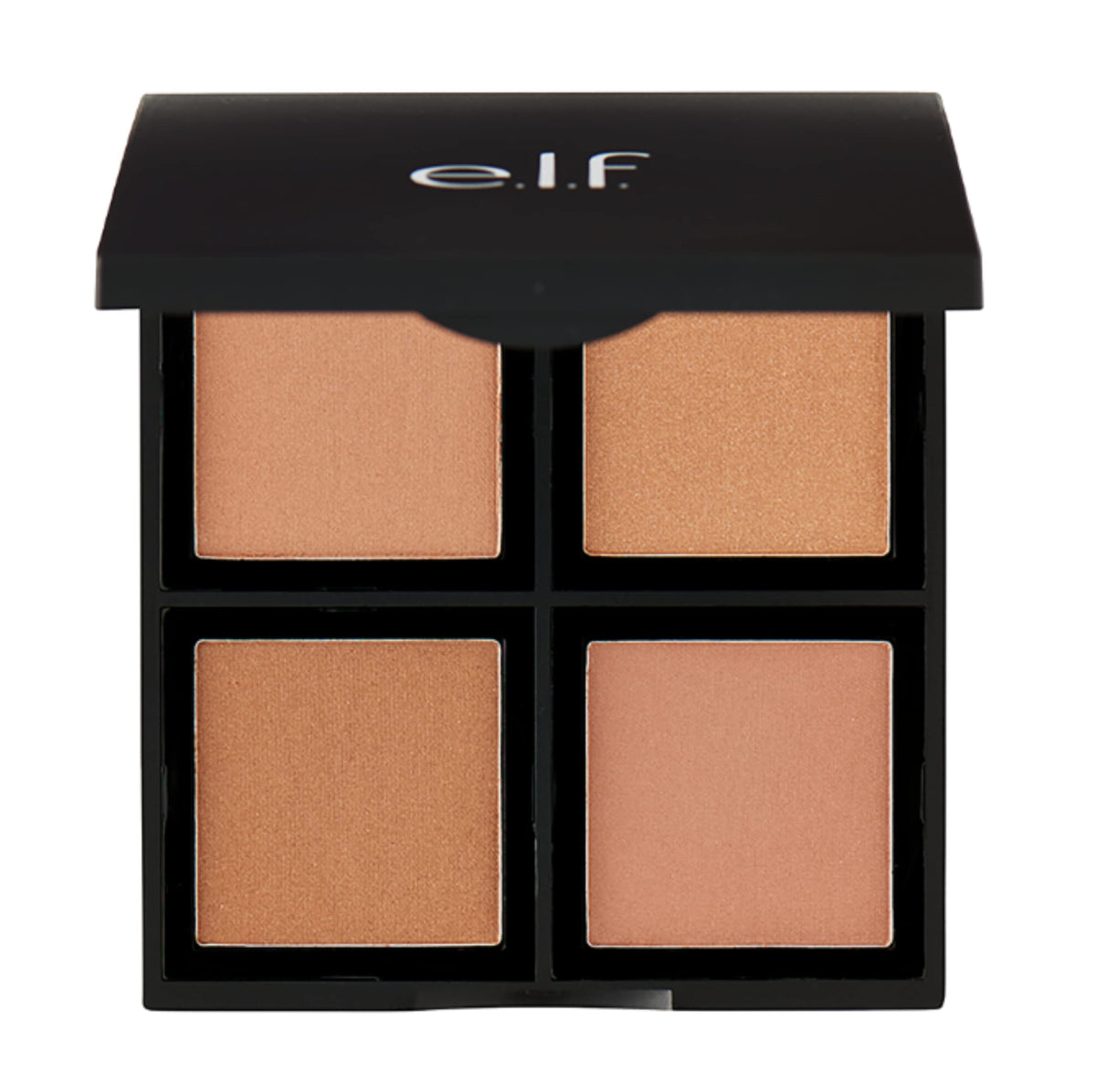 e.l.f. Cosmetics Bronzer Palette, 0.56 Oz Weight,(122319, Black)