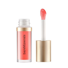 bareMinerals Nourishing Lip Oil Ultra-Moisturizing Non-Sticky High Gloss Clean Vegan Formula with 9 Botanical Oils and Hyaluronic Acid for Soft, Smooth and Charming Lips