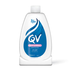 QV Skin Lotion 500ml, Fragrance‑Free Daily Moisturiser for Dry & Sensitive Skin – Lightweight Hydrating Body Lotion