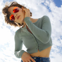 KANASTAL Polarized Sunglasses for Women and Men, Metal Frame Sun Glasses Retro Shades for Mens Driving Outdoor Military Style 100% UV400 Protection
