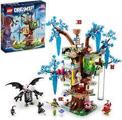 LEGO DREAMZzz 2in1 Fantastical Tree House Toy Set for 9 Plus Year Old Girls & Boys, with Mrs. Castillo, Izzie, Mateo and the Night Hunter Minifigures, Imaginative Play Toys Based on the TV Show 71461