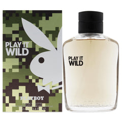 Playboy Play It Wild for Men, 3.4 oz EDT Spray