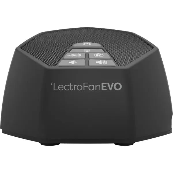 Adaptive Sound Technologies LectroFan EVO White Noise Machine - Compact Sleep Sound Machine for Bedroom, Travel, Study & More - 22 Non-Looping Fan, White & Ocean Noise Variations