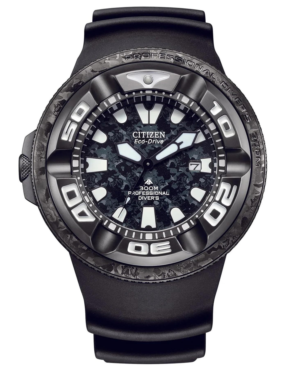 Citizen Men's Analogue Eco-Drive Watch with Plastic Strap BJ8056-01E