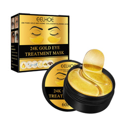 LaPalo 24K Gold Anti-aging Collagen Hyaluronic Acid Treatment Eye Mask Eye Patches - 60 pcs