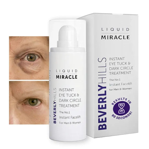 Beverly Hills Instant Facelift Anti Aging Eye Serum Treatment for Dark Circles, Puffy Eyes, Wrinkles, Under Eye Bags, Fine Lines, and Crows Feet - 30mL
