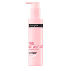 Neutrogena Skin Balancing Milky Cleanser with 2% Polyhydroxy Acid (PHA), Soothing & Moisturizing Face Wash for Dry Sensitive Skin, Paraben-Free, Soap-Free, Sulfate-Free, 6.3 oz