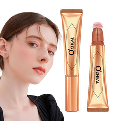 Liquid Stick, Liquid Foundation Wand Stick, High Coverage Natural Matte Finish Highlighter Stick, Face Brightens & Shades Stick for Wife Daughter Girlfriend