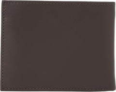 Tommy Hilfiger Mens Eton Credit Card Flap And Coin Wallet, Brown - AM0AM00652