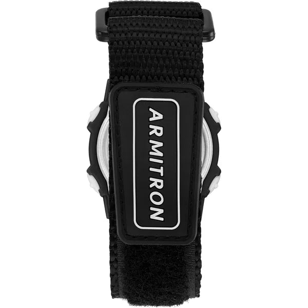 Armitron Sport Unisex Digital Chronograph Nylon Strap Watch, 45-7004