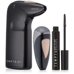 TEMPTU Air Modern Glam Holiday Set – At-Home Airbrush Makeup Kit with Additional Pod & Mascara, Long-Wear Buildable Foundation (8.96 oz)